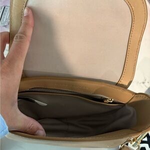 Marc Jacobs Tan Crossbody Bag with Timeless Design